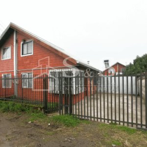 Casa 63 m2, en Av. Arteaga Alemparte, Hualpén